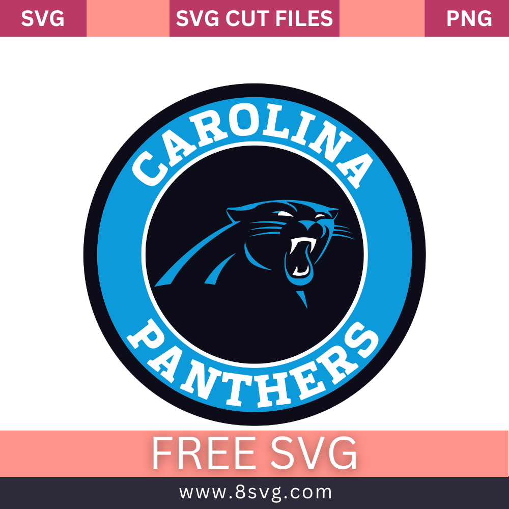 NFL Carolina Panthers SVG Free And Png Download
