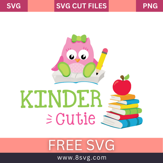 Owl kinder Cutie SVG Free And Png Download