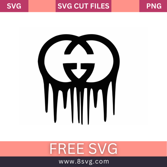 Gucci Drip SVG Free Cut File Download