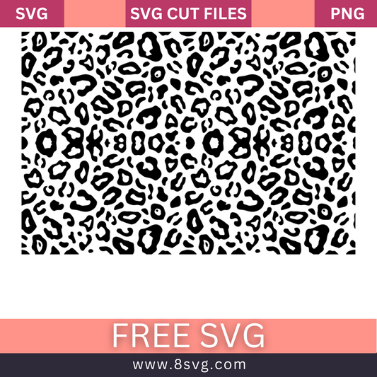Leopard Cheetah Print Svg Cut File For Cricut