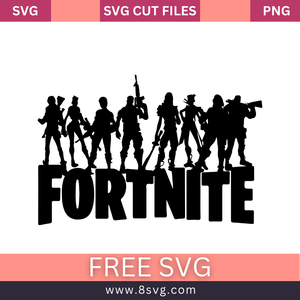 Fortnite Svg Free Cut File For Cricut