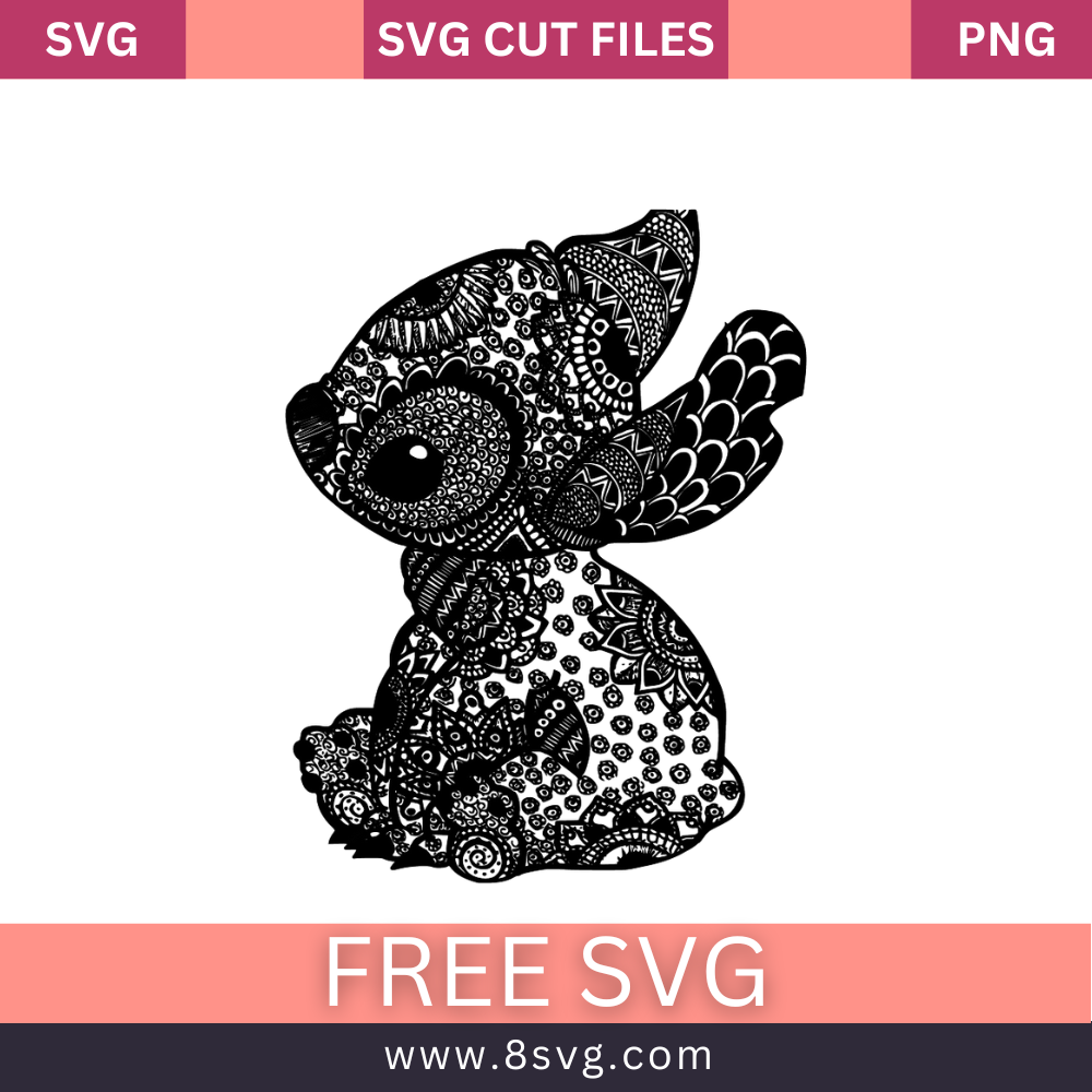 Stitch 2 Svg Free Cut File For Cricut Download