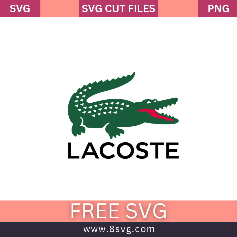 Lacoste Svg, Lacoste Logo Svg, Lacoste Svg Cut files