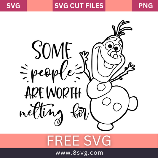 Free Olaf Quote for Svg Cut File For Cricut