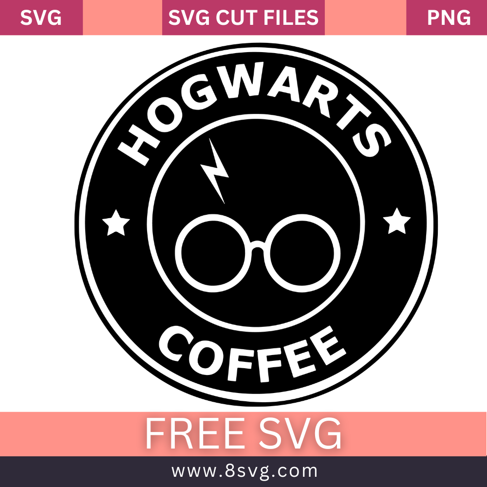 Harry Potter Starbucks SVG Free Cut File Download