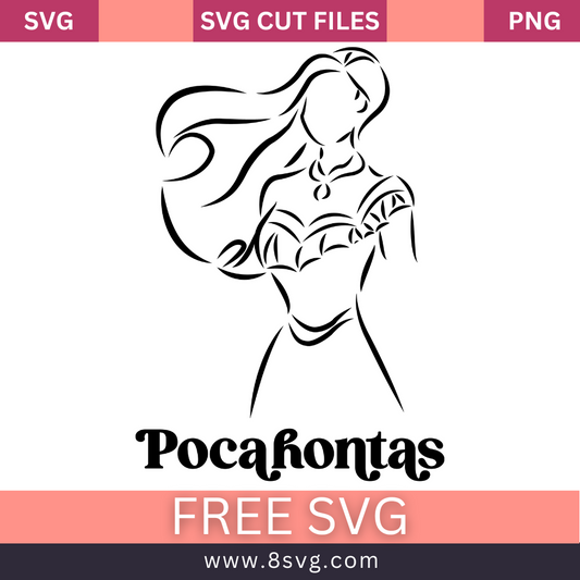 Disney Princess Pocahontas Svg Free Cut File For Cricut