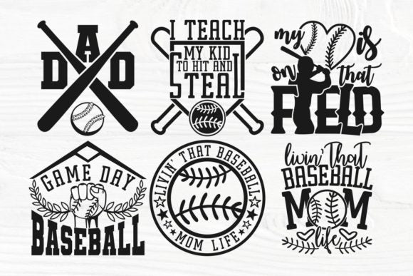 +50 baseball svg bundle- 8SVG