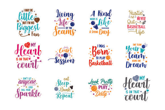 +23 basketball svg bundle- 8SVG