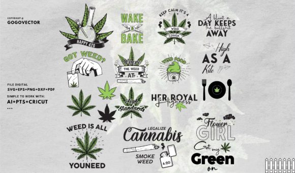 420 bundle +24 svg- 8SVG