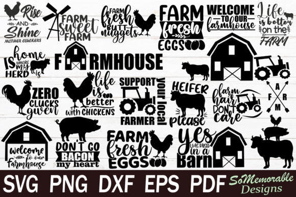 20 farm svg bundle- 8SVG