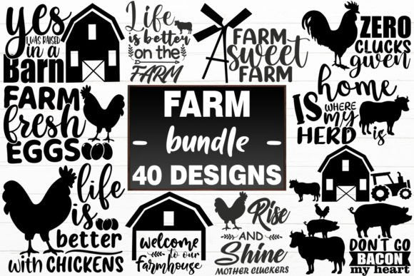 20 farm svg bundle- 8SVG