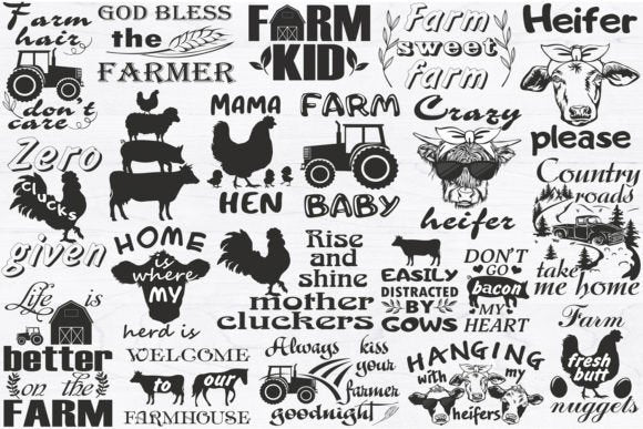 20 farm svg bundle- 8SVG