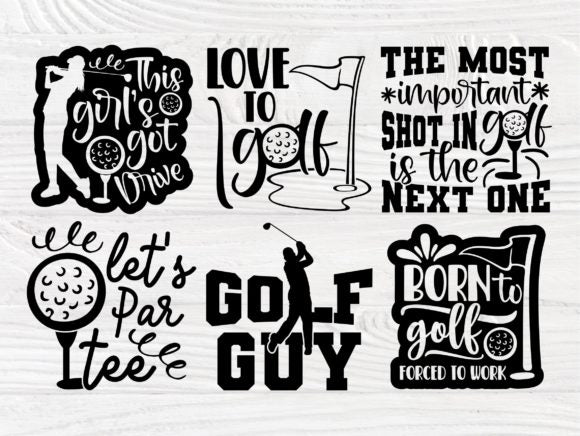 +60 golf svg bundle- 8SVG