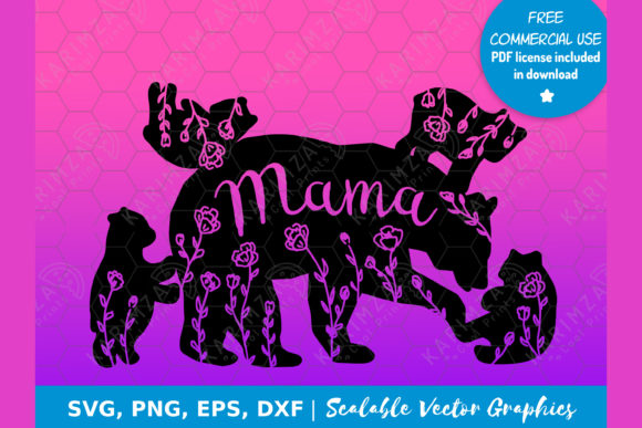 +23 mama bear svg bundle- 8SVG