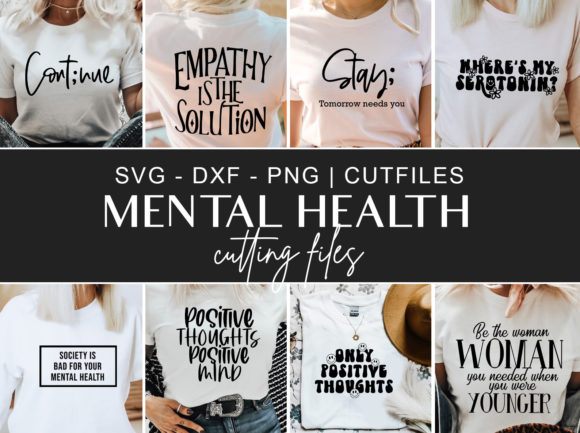+23 mental health svg bundle- 8SVG