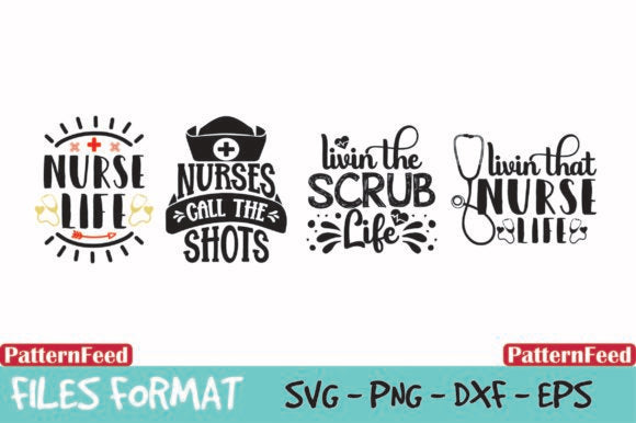 +38 nurse svg bundle- 8SVG