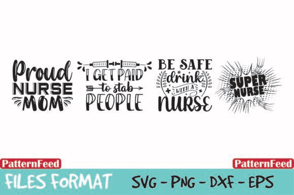 +38 nurse svg bundle- 8SVG