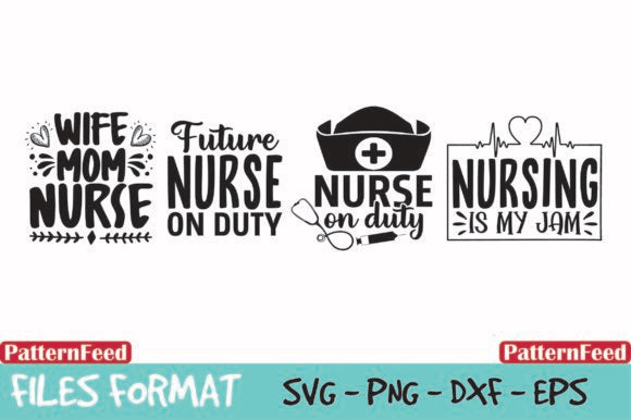 +38 nurse svg bundle- 8SVG