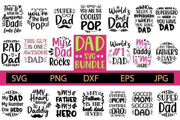 +50 Dad svg bundle- 8SVG