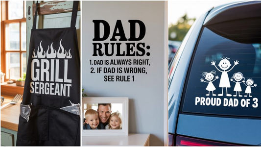 Father's Day Vinyl Project Ideas