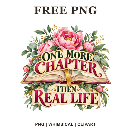 Whimsical Bookish Break Mug Sublimation Design Clipart PNG