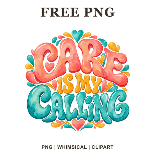 Whimsical Nurse Retro Nurse Clipart PNG