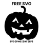 Pumpkin Face SVG Free – Classic Jack O Lantern Cut File-8SVG