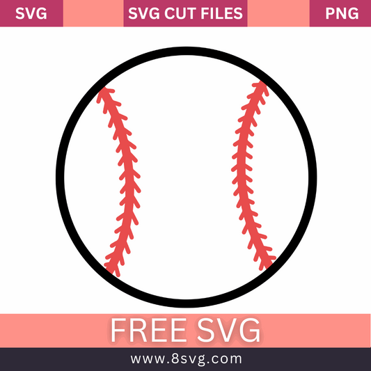 Free Hit & Steal Baseball SVG Cut File