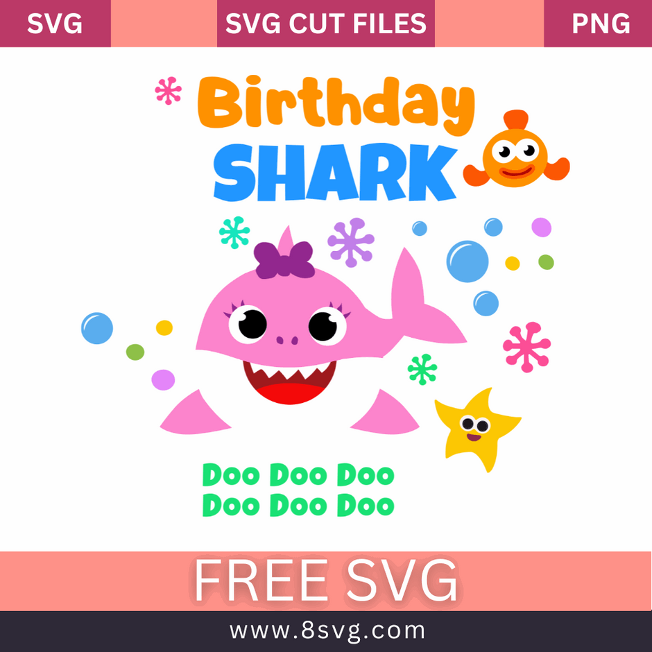 48+ FREE Baby Shark SVG: Images For Cricut or Silhouette – RNOSA LTD | 8SVG