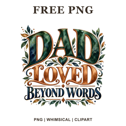 Whimsical Dad Simple Dad Clipart PNG