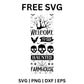 Haunted Farmhouse SVG Free | Porch Sign for Cricut & Silhouette-8SVG