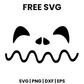 Wavy Smile Pumpkin Face SVG Free – Cute Jack O Lantern Cut File-8SVG