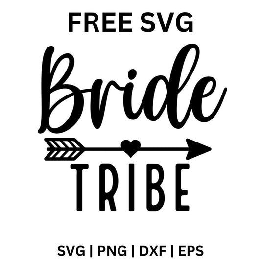 Bride Tribe SVG Free Cut File for Cricut & Silhouette-8SVG