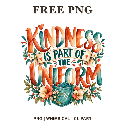 Whimsical Nurse Kindness Nurse Clipart PNG