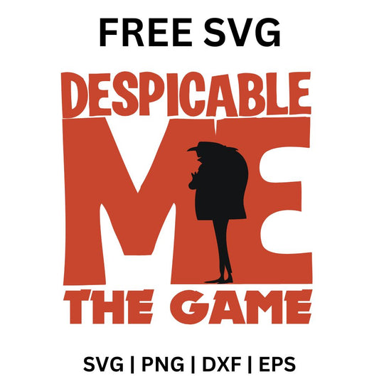 Despicable Me Logo SVG Free | Movie Title Cut File for Cricut & Silhouette