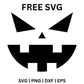 Classic Halloween Pumpkin SVG Free Scary Face for Cricut & Silhouette-8SVG