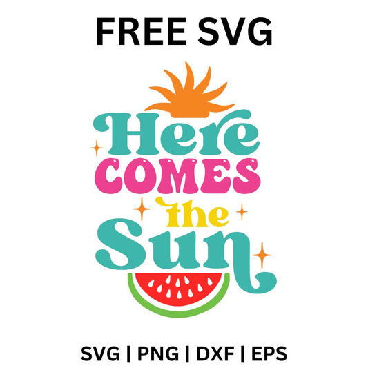 Here comes the sun SVG Free And Png Download-8SVG