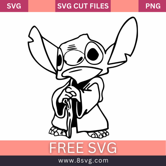 Baby Stitch Outline Svg Free Cut File For Cricut- 8SVG
