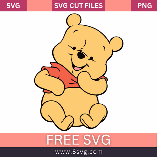 Winnie The Pooh layered Svg Free cut file Download – RNOSA LTD | 8SVG