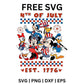 Disney 4th of July Parade SVG Free | Mickey and Friends Celebration for Cricut & Silhouette