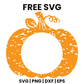 Distressed Pumpkin Monogram SVG Free – Grunge Circle Frame Cut File-8SVG