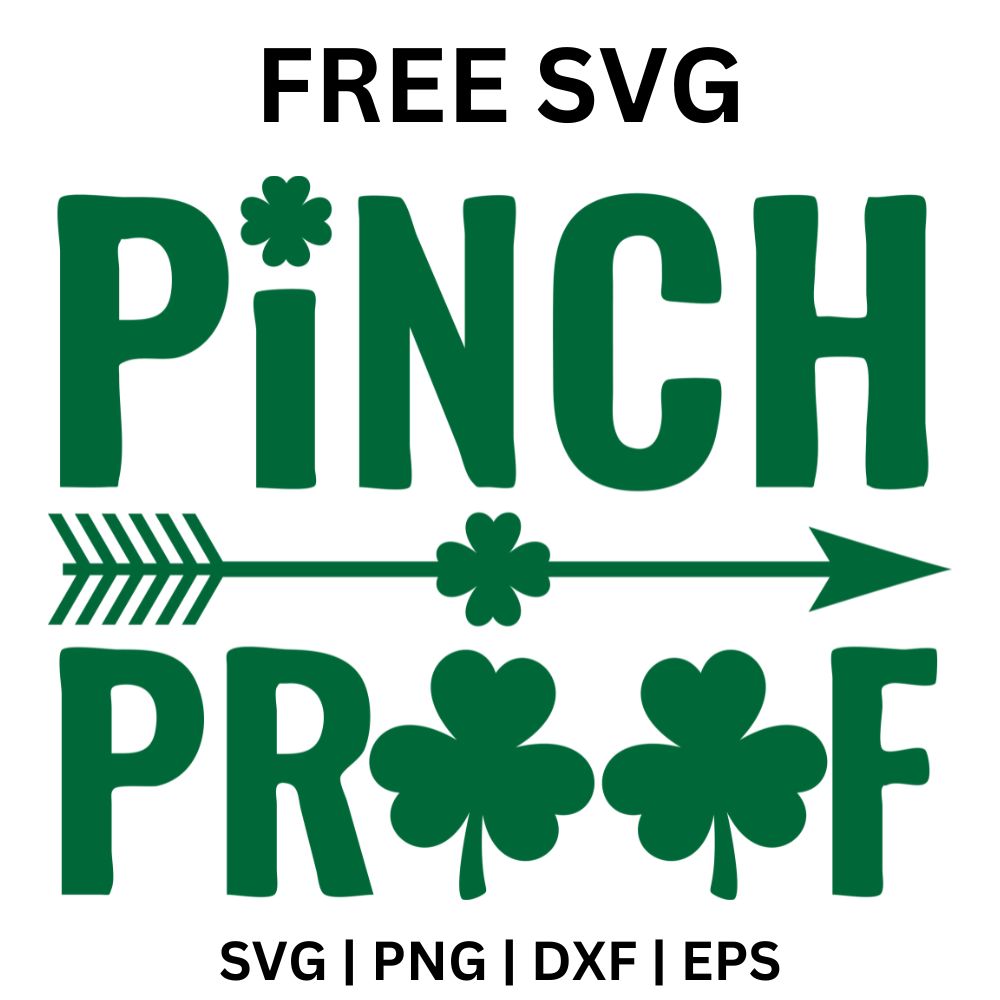 Free Pinch Proof SVG Design for St. Patrick's Day – RNOSA LTD | 8SVG