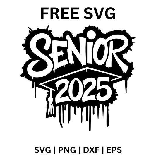 Proud Sister of a 2025 Graduate SVG Free | Matching Family Graduation SVG for Cricut & Silhouette