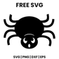 Shocked Spider SVG Free – Surprised Face Cut File-8SVG