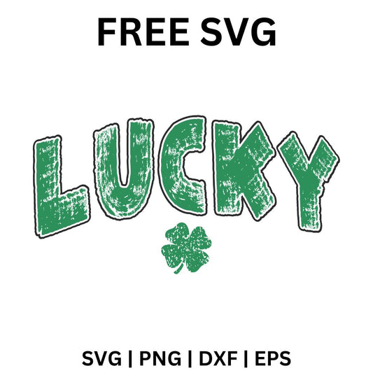 Free Lucky St. Patrick's Day SVG-8SVG