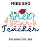 All Star Teacher SVG Free Cut File for Cricut & Silhouette-8SVG