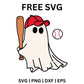 Baseball Halloween SVG Free Cut File for Cricut & Silhouette-8SVG