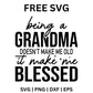Being a Grandma Doesn't Make Me Old SVG | Free Download for Cricut & Silhouette-8SVG