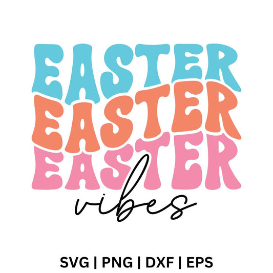Easter Vibes SVG Free File for Cricut & Silhouette-8SVG