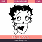 Betty Boop Svg Free Free Cut File For Cricut- 8SVG